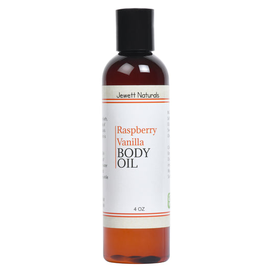 Raspberry Vanilla Body Oil 4 oz