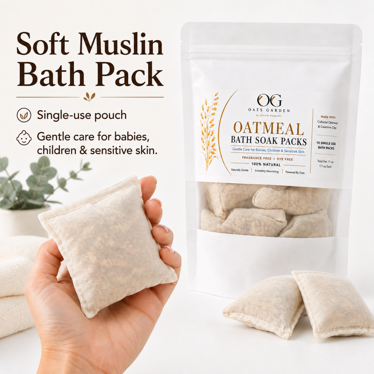 Baby Oatmeal Soak