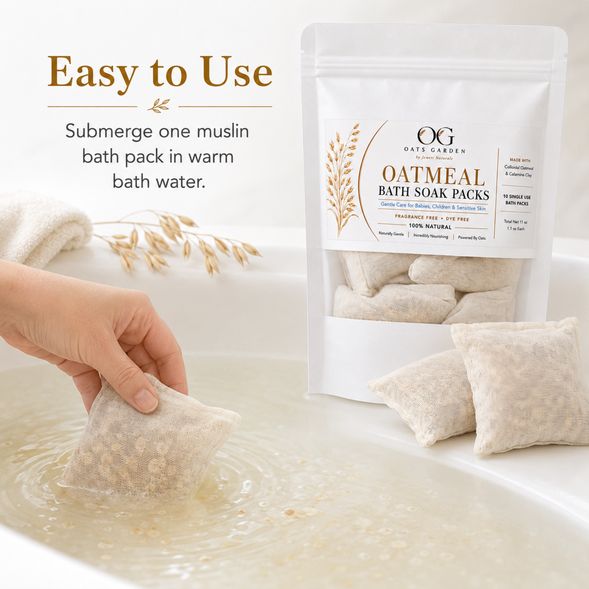 Baby Oatmeal Soak