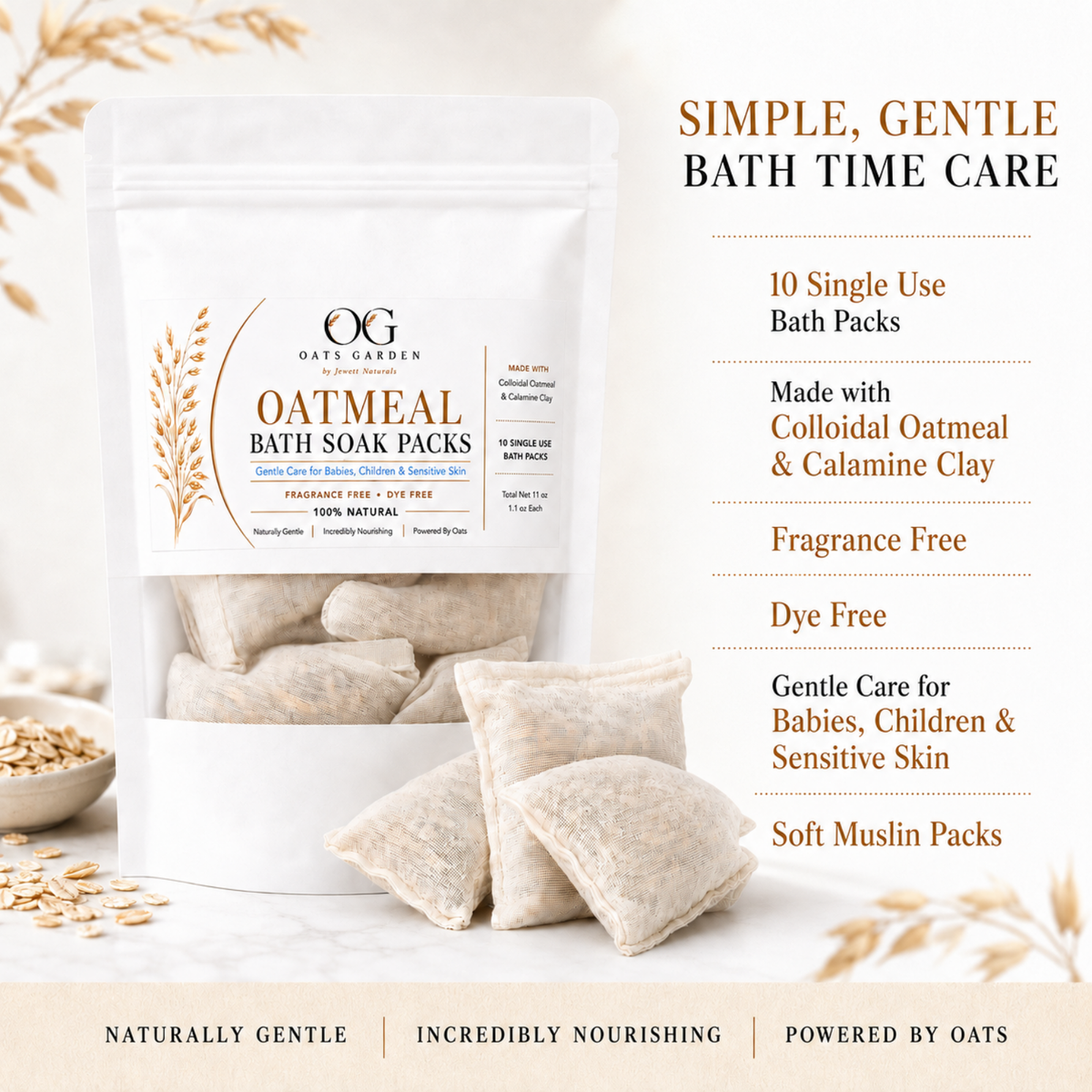 Baby Oatmeal Soak