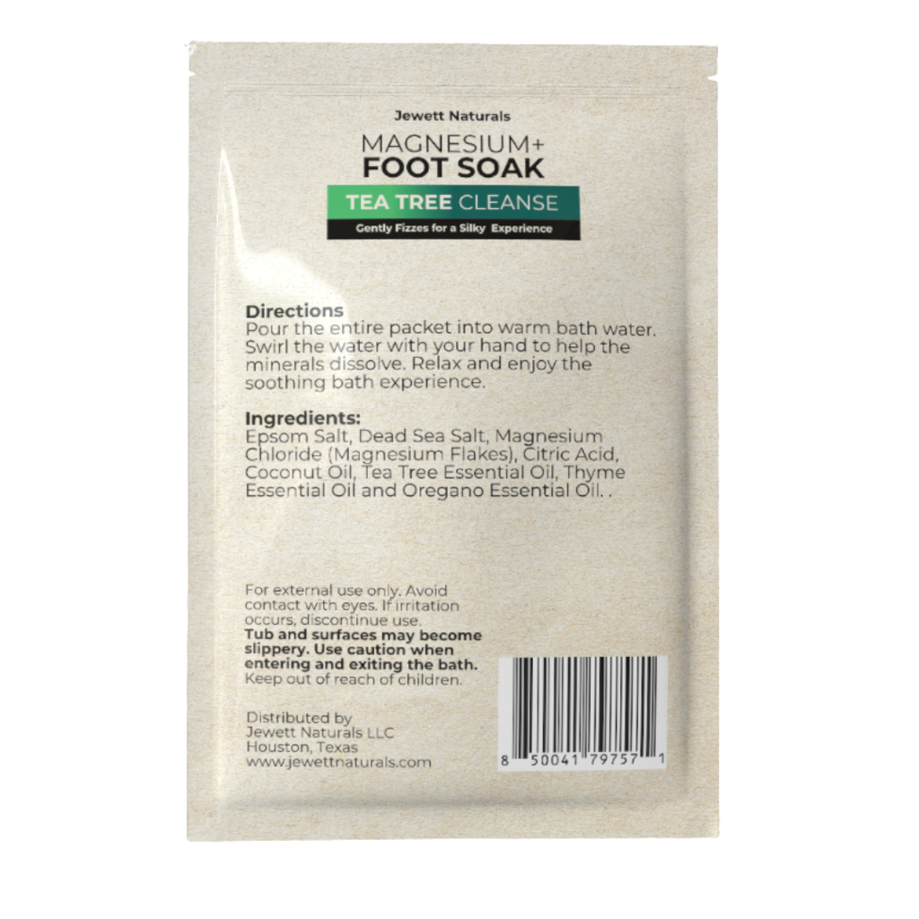 Tea Tree Magnesium Foot Soak