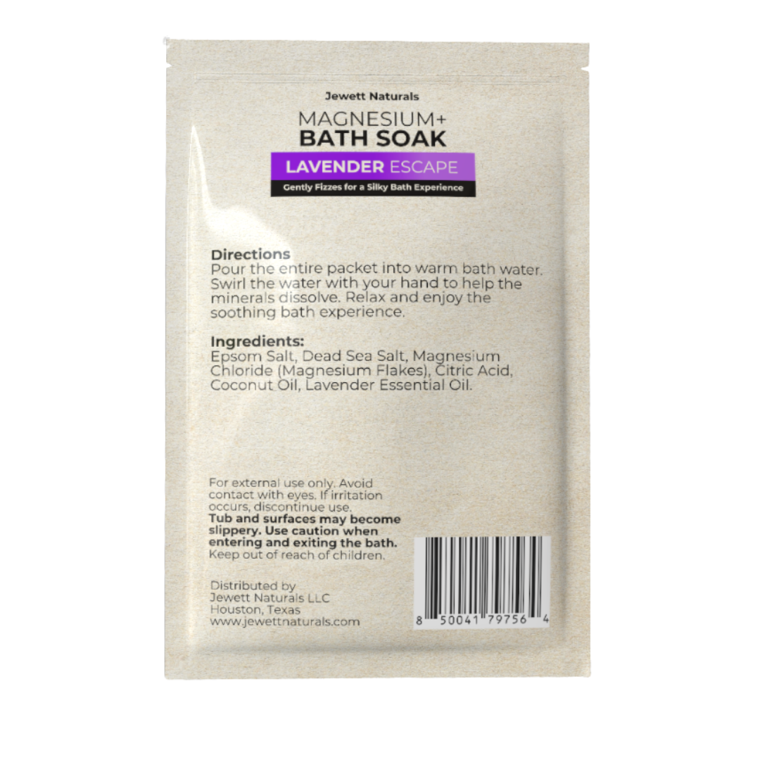 Lavender Magnesium Soak