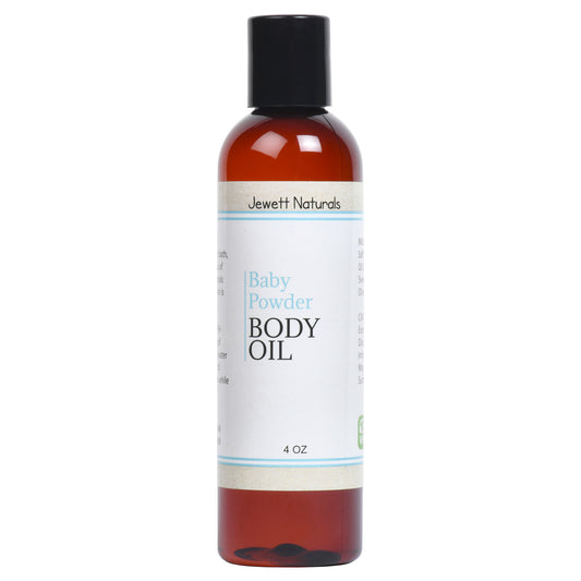 Baby Powder Body Oil 4 oz